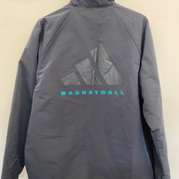 Adidas windbreaker blue - Picture 3 of 5